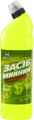 Засіб Multico 1л мийний універсальний лимон