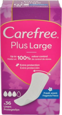 Прокладки Carefree large fresh 36шт