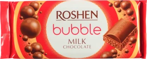 Шоколад пористий Milk Bubble Roshen м/у 80г