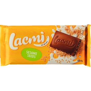 Шоколад молочний з сезамом Lacmi Roshen м/у 90г