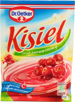 Кисіль зі смаком журавлини Dr.Oetker м/у 38г