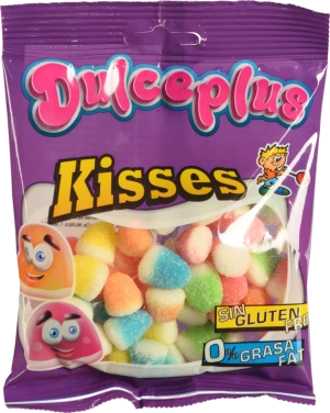 Цукерки жувальні Kisses Dulceplus м/у 100г