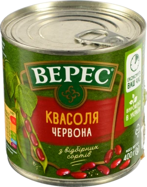 Квасоля червона Верес з/б 400г