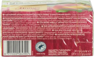 Чай Pickwick Mango чорний 20 пакетиків