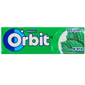 Жувальна гумка Orbit 14г spearmint