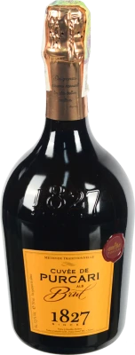 Вино ігристе 0.75л 12.5% біле брют Cuvee De Purcari Purcari пл