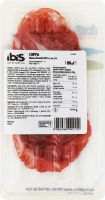 Шинка Ibis 100г копа с.внарізка