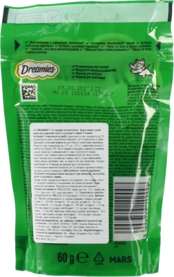 Лакомство Dreamies 60г з котяча мята