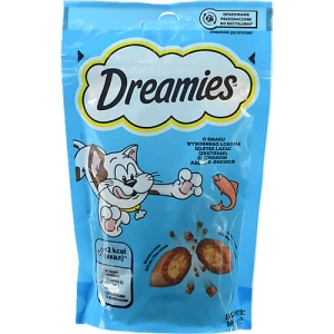Ласощі для котів Dreamies зі смаком лосося 60г