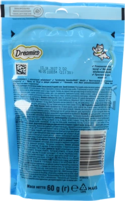 Ласощі для котів Dreamies зі смаком лосося 60г