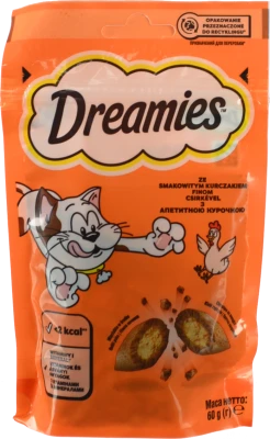Ласощі для котів Dreamies з куркою 60г