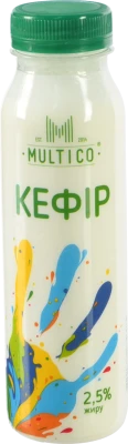 Кефир Multico 250г 2.5% пет