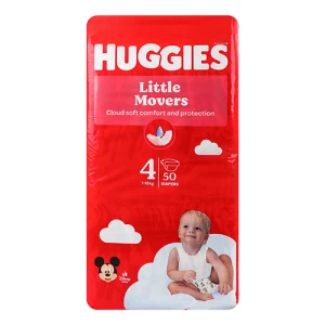 Підгузки Huggies Ultra Comfort Jumbo Унісекс Розмір 4 (7-18кг) - 50 штук