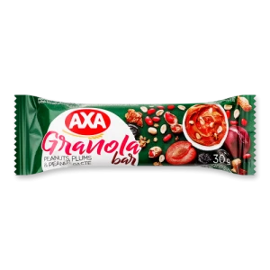 Батончик з арахісом сливою та арахісовою пастою Granola Axa м/у 30г