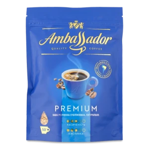 Кава Ambassador Premium 100г розчинна