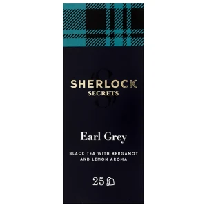 Чай чорний байховий Earl Grey Sherlock Secrets к/у 25х2г
