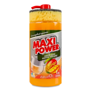 Засіб Maxi Power д.миття посуд 1л манго