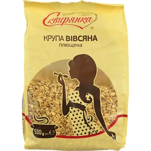 Крупа вівсяна плющена Сквирянка м/у 500г