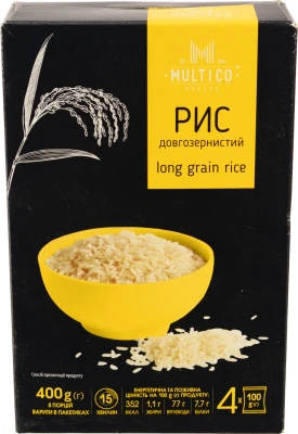 Рис Multico 100гх4 довгозернистий