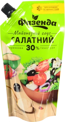 Соус майонезний «Салатний» Фазенда 30%, д.п., 300 г
