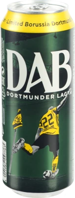 Пиво DAB «Dortmunder Export» світле м/б, 5%, 0,5 л