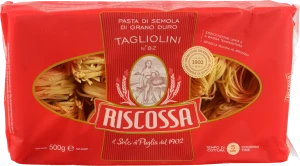 Паста Riscossa «Tagliolini» №82 з твердих сортів пшениці 500 г