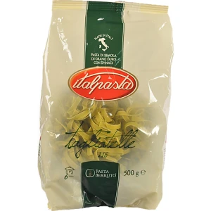 Макарони Italpasta Тальятеллі Шпинат 500г