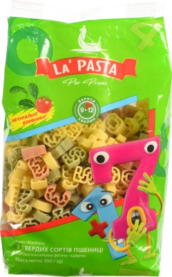 Макарони La Pasta Per Primi «Цифри» 350 г