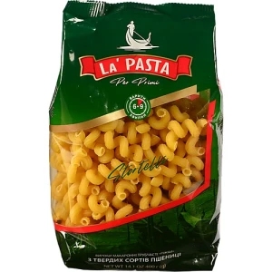 Макарони La Pasta Per Primi Stortelli «Ріжки» 400 г