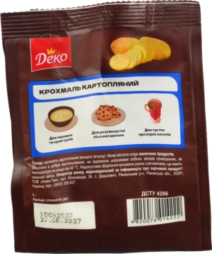 Крохмаль картопляний Деко 200г