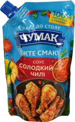 Соус Чумак Солодкий Чилі д.п. 200 г