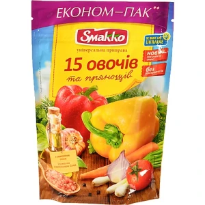 Приправа Smakko 160г 15 Овочів та Прянощів