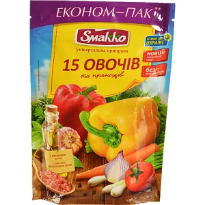 Приправа Smakko 160г 15 Овочів та Прянощів