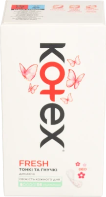 Прокладки Kotex 56шт deo superslim liners ifw