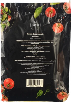Лаваш Multico 400г кукурудзяний
