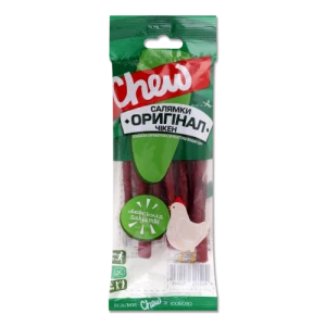 Ковбаски сирокопчені «Chew» Салямки Оригінал Чікен 70 г
