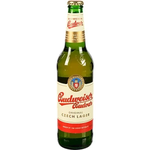 Пиво світле фільтроване пастеризоване «Budweiser Budvar Original Czech Lager», 5,0%, 0,5 л, с.п.