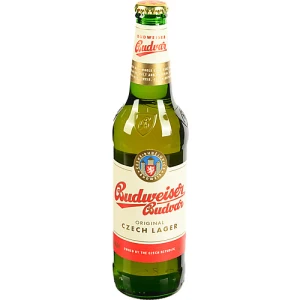 Пиво світле фільтроване пастеризоване «Budweiser Budvar Original Czech Lager», 5,0%, 0,5 л, с.п.