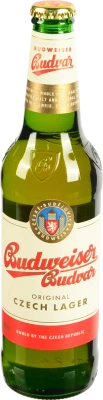 Пиво світле фільтроване пастеризоване «Budweiser Budvar Original Czech Lager», 5,0%, 0,5 л, с.п.