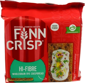 Хлібці житні цільнозернові з житніми висівками Hi-fibre Finn Crisp м/у 200г