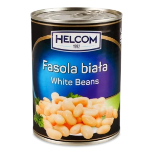 Квасоля Helcom 400г біла консервована