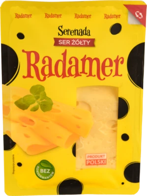 Сир Serenada Radamer твердий 45% нарізка 135 г