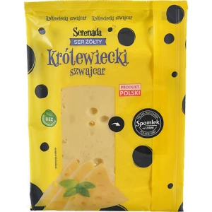 Сир твердий «Serenada Królewiecki Szwajcar» (Королівецький Швейцар) нарізаний 45% 135 г