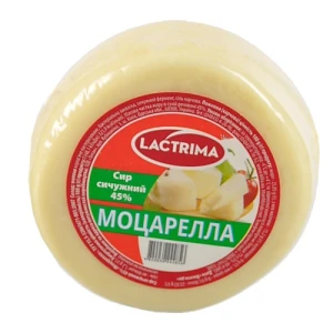 Сир Кілія LACTRIMA моцарелла 45% в.у фас.
