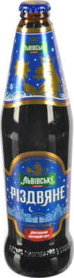Пиво темне пастеризоване «Львівське Різдвяне», 4,2% об., 0,5 л, с.п.