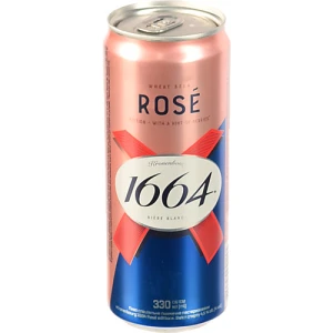 Пиво спеціальне пшеничне пастеризоване «Kronenbourg 1664 Rosé Edition», 4,5% об., 0,33 л, б.м.