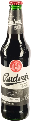 Пиво темне слабоалкогольне пастеризоване Budweiser Budvar B:Dark, скляна пляшка 0,5 л, 4,7% об.