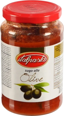 Соус томатний з оливками Italpasta Sugo alle Olive, 320 г