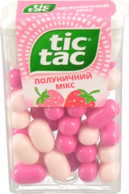 Драже Полуничний мікс Tic Tac п/у 18г