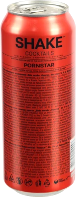 Напій слабоалкогольний Shake Cocktails Pornstar сильногазований 7%, б.м., 0,5 л